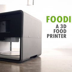 Presentan la impresora 3D de comidas