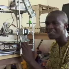 Reciclaje en Togo : Impresoras 3D con basura electronica